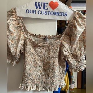 & Other Stories Floral Blouse